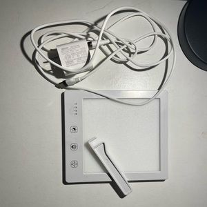 Adjustable brightness light electronic plug in with stand